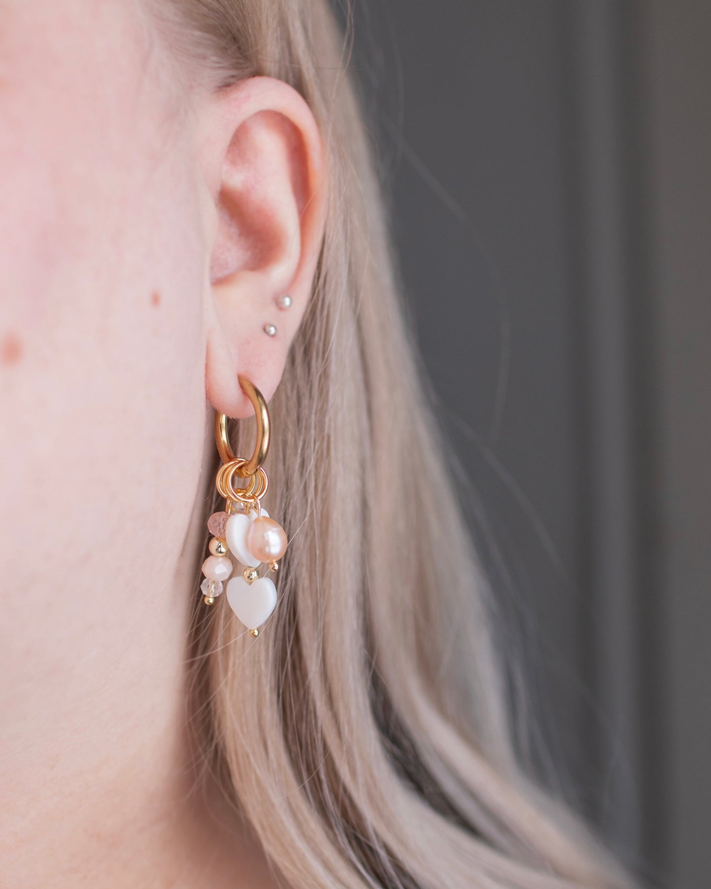 Candy-korvakorut, roosa