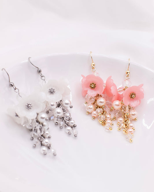 Cherry-korvakorut, roosa