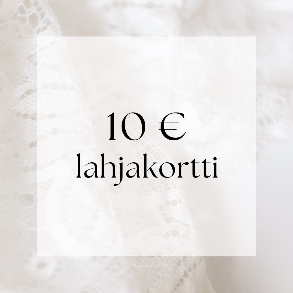 Lahjakortti 10 €