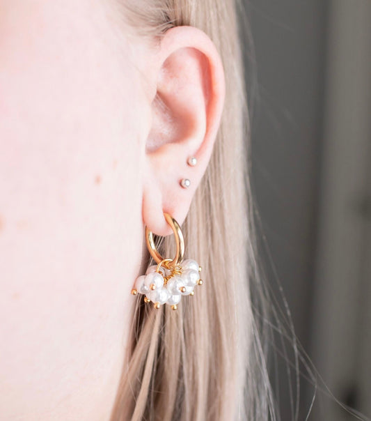 Nina-korvakorut, sininen