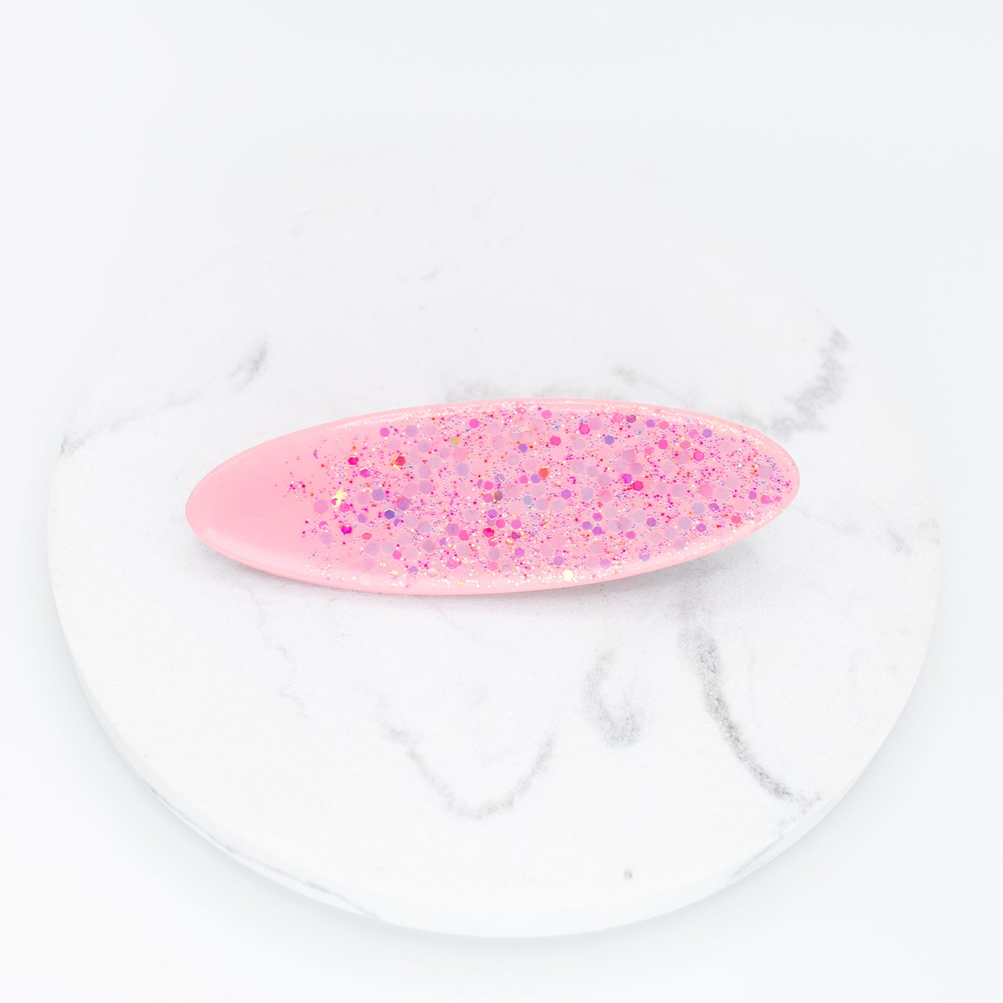 Octavia-hiusklipsi glitterpinkki