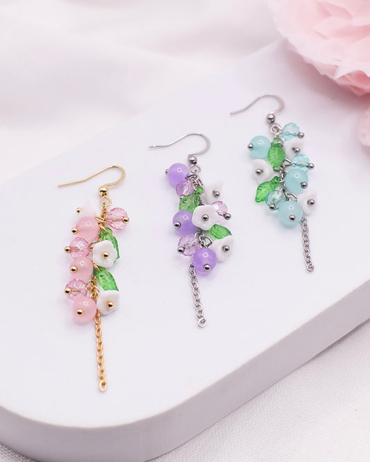 Jade-korvakorut, liila