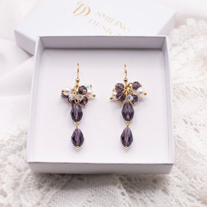 Bea-korvakorut, violetti