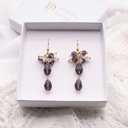 Bea-korvakorut, violetti