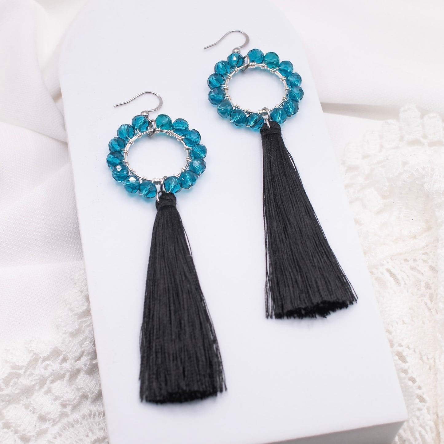 Belle-korvakorut, sininen