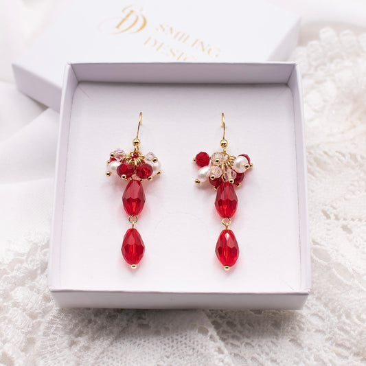 Bea-korvakorut, punainen