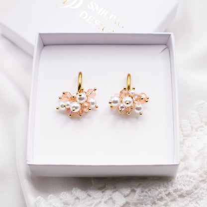 Nina-korvakorut, roosa