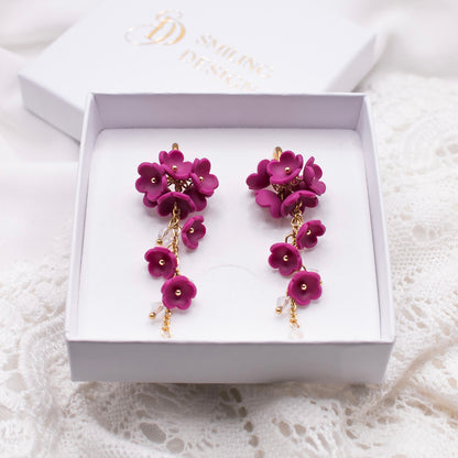 Liliana-korvakorut, fuksia
