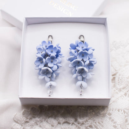 Syrena-korvakorut, vaaleansininen