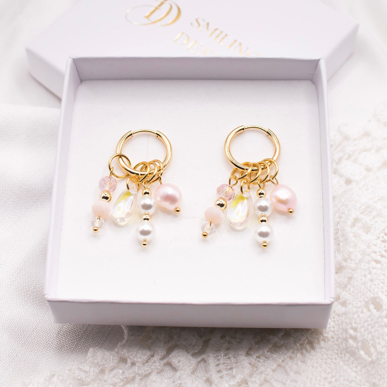 Candy-korvakorut, roosa