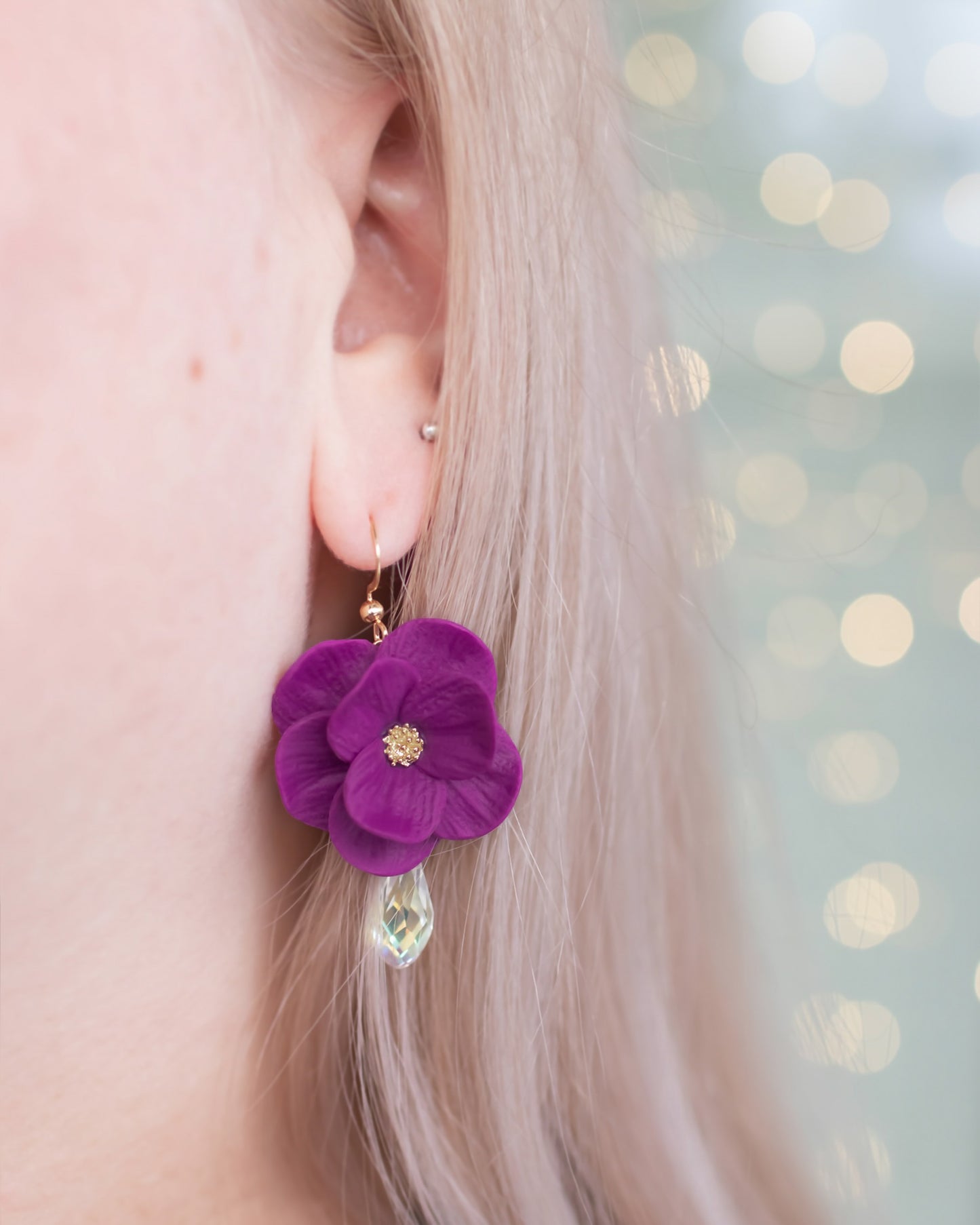 Juliette-korvakorut, luumu