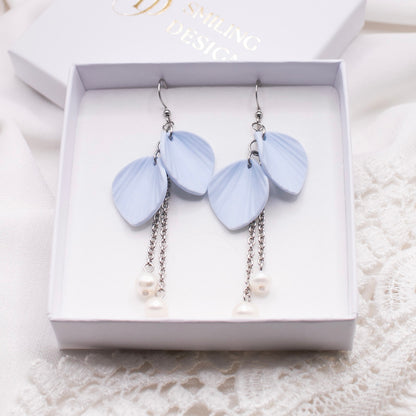 Ava-korvakorut, vaaleansininen