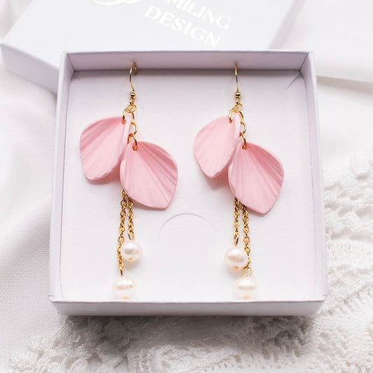 Ava-korvakorut, vaaleanpunainen