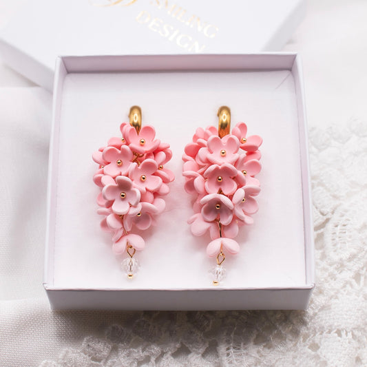 Syrena-korvakorut, vaaleanpunainen