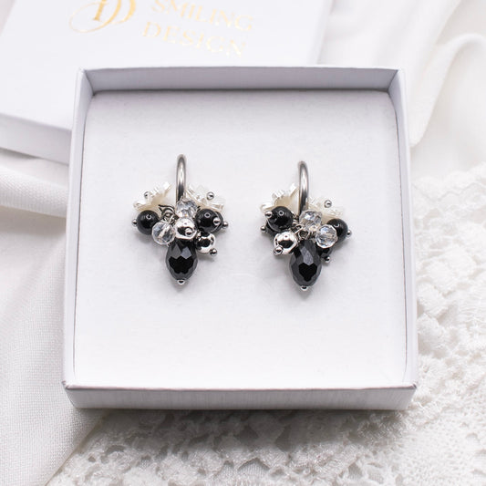 Celine-korvakorut, musta