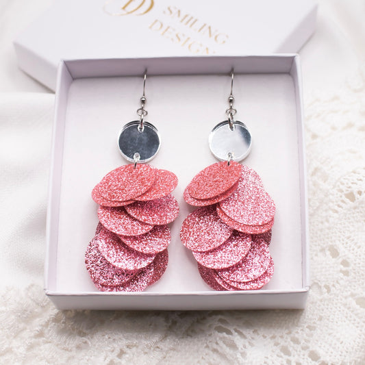 Serenity-korvakorut, pinkki