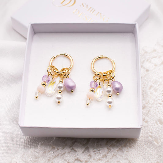 Candy-korvakorut, laventeli