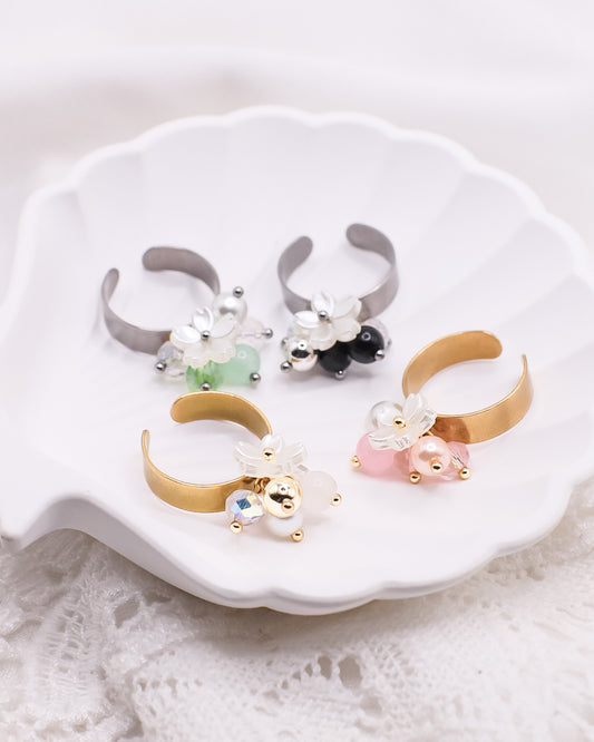 Celine-sormus, musta